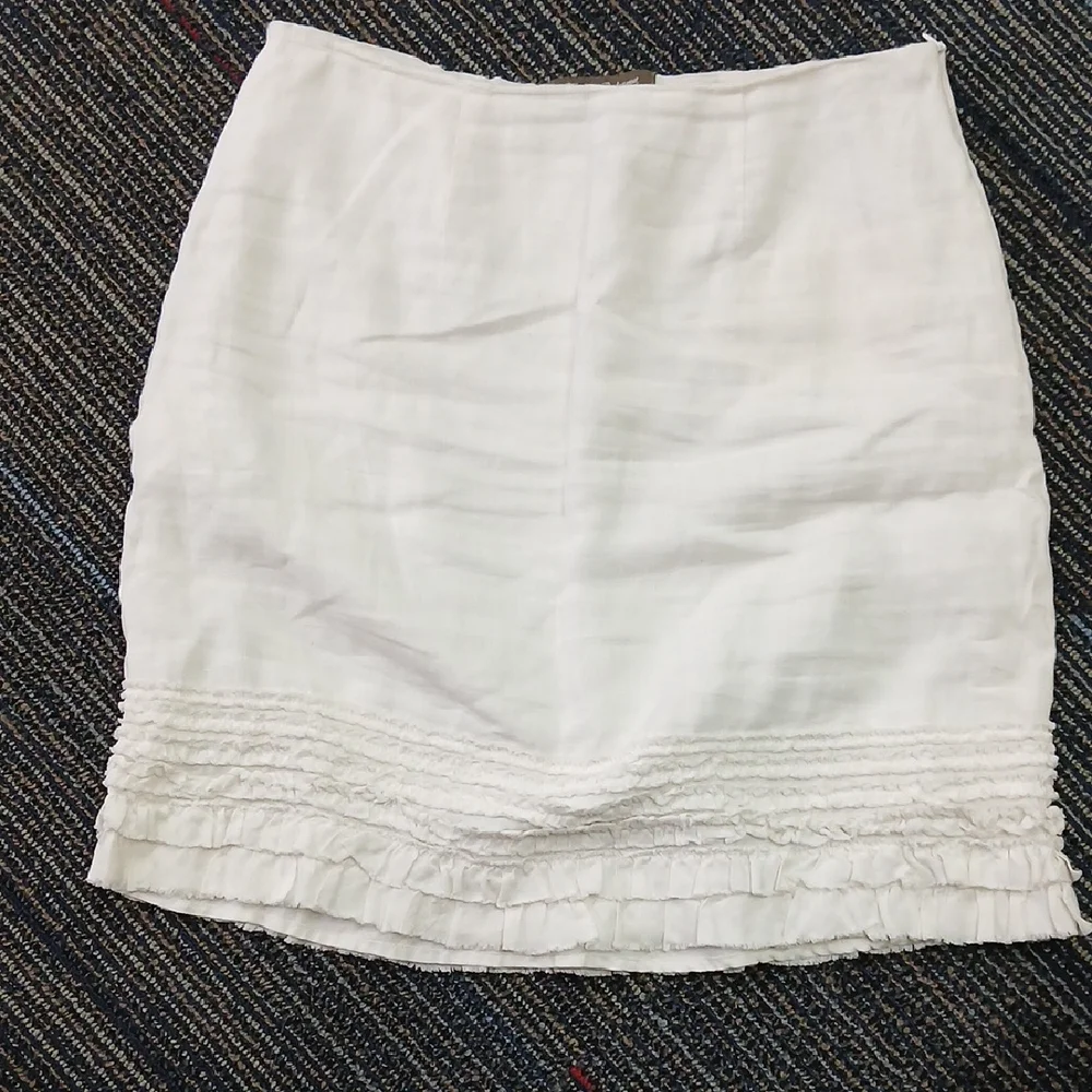 Tommy Bahama Two Palms 100% Linen Skirt Size 2 - Picture 3 of 8